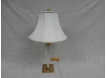 Signed Quoizel Table Lamp Style No. LX16178A Lenox Lighting By Quoizel Shade
