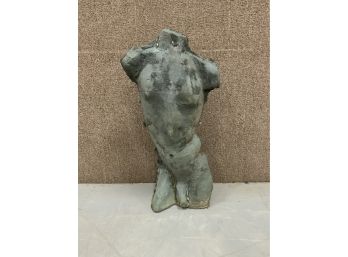 Bronze Male Torso Sculpture