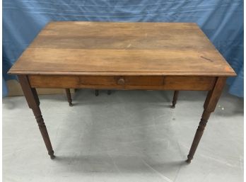 Country Pine 1 Drawer Work Table