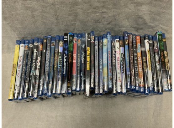 Lot Of 35 Blue-ray DVDs