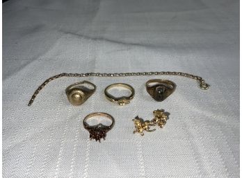 10k Jewelry Lot For Scrap Or Repair No Stones 11 Grams