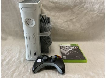 Xbox 360 With Game And Controller