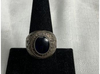 Sterling Silver Vintage Air Force Ring 10.6g