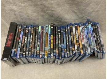 Lot Of 35 Blu-ray DVDs And Box Set