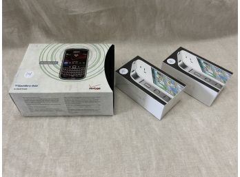 New Blackberry And 2 Sealed In Boxes IPhone 4