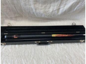 Harley Davidson Pool Cue With Case