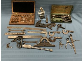 Antique And Vintage Machinist And Other Tools