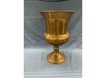 21 Inch Tall Brass Planter