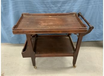 Mahogany Tea Cart