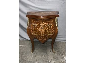 Inlaid Bombay Style Two Drawer Chest