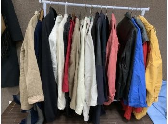 Assorted Clothing Including Saks, Orvis, Madewell, Joan Chatterley, And Others