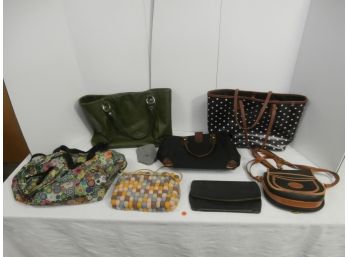 Dooney And Bourke All Weather Leather Bag, Land's End Brahmin Fairhaven MA, Home On Earth Bag With Coin Purse