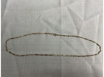 10kt Ornate 18 Inch Necklace 4.7 Grams