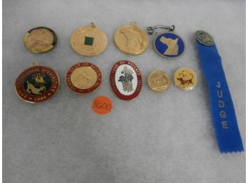 10 Kennel Club Medals Including 1 Maryland, 1 The Bryn Mawr And Much More