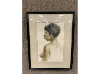 Artist Signed Original Nude Painting