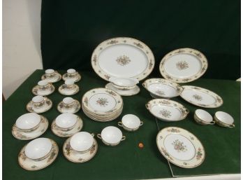 Noritake China Elysian Pattern Including Cream Soups, Bowls, Platters And More