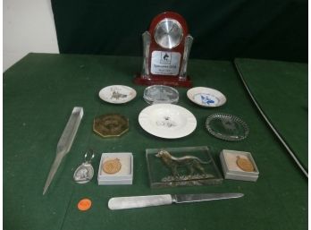 Dog Awards And Related Including A Specialite 2010 Quartz Clock And Much More