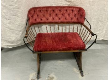 Antique Carriage Seat Turned Into A Bench