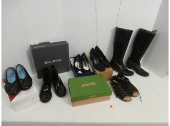 Assorted Womens Shoes Including Pairs By Thierry Rabotin 39, Valdini Canada Boots 7.5M