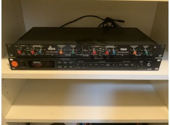 2 Piece Electronic Lot Including Dbx166 And Yamaha TX1P