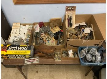 Assorted Tools And Supplies
