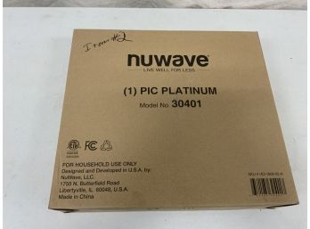 Nuwave Platinum New In Box