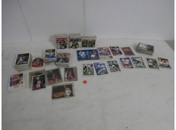 Mixed Lot Of Sports Cards Including Football, Basketball And Hockey Trading Cards
