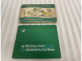 1 Signed Copy And 1 With All Hand Drawn And Colored Illustrations Likely The Book Proof By MacKinley Kantor