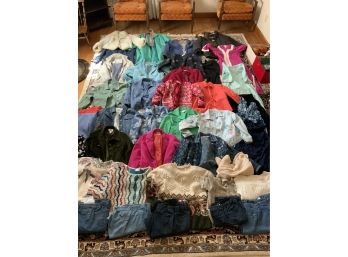 40 Plus Pieces Of Women's Clothing Including Cold Water Creek, Talbots And Petite Sophisticates