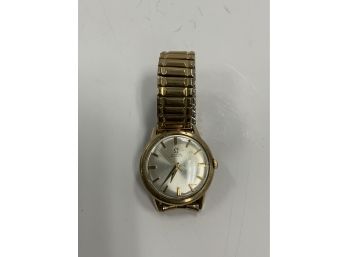 10k Gold Filled Omega Automatic Wristwatch