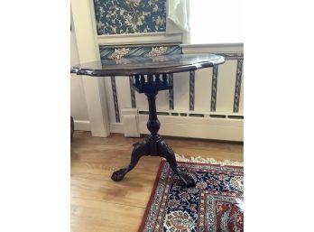 Bird Cage Windsor Tilt Top Table With Ball And Claw Feet