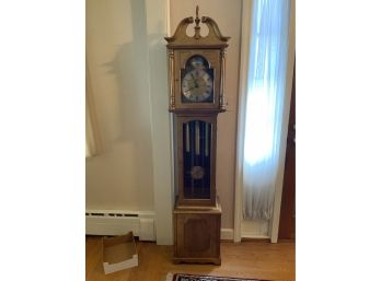 Ridgeway Gold Painted Grandfather Clock