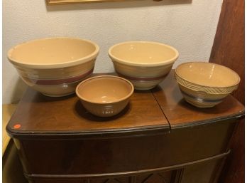 4 Country Mixing Bowls