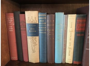 Vintage Books Fiction And Non Fiction, Various Hardcovers, Judaica, Etc.