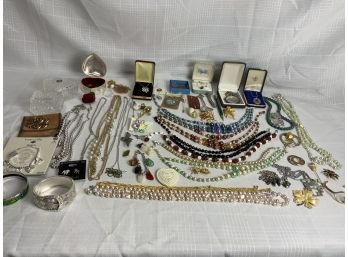 Assorted Vintage And Designer Costume Jewelry
