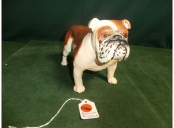 Vintage Signed Beswick England Bulldog