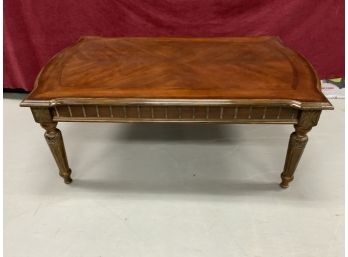 Carved Mahogany Coffee Table