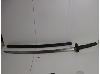 Samurai Sword With Tang And Sheath