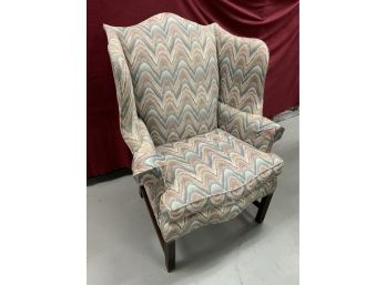 Harden Furniture Custom Wide Wing Chair