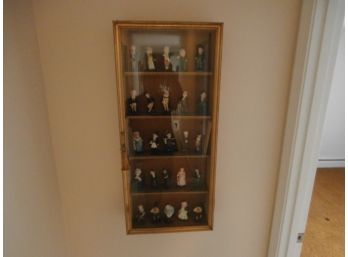 Royal Doulton Miniature Collection Of 25 Figures With Hanging Display