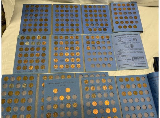 Wheat Penny Collection 5 Folders