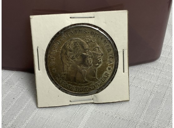 1900 $1 Lafayette Commemorative Silver Dollar