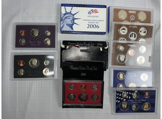 8 Assorted Proof Sets
