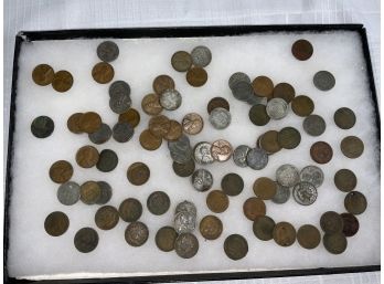 Flying Eagle, Indian, And Wheat Pennies