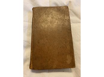 1839 Life Of Jefferson Leather Bound Book