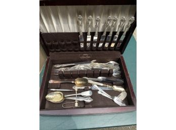 Silverplate Flatware Set And Partial Set