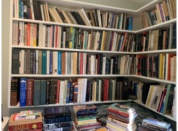 Large Group Of Books And Many Are Of Ezra Pound And Others