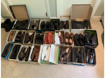 Assorted Grouping Of Women’s Shoes Mostly Size 9 And 9.5