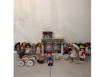 Campbell Kid Dolls, Mugs And Other Assorted Dolls