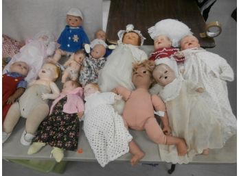 Large Grouping Of Vintage Dolls, Uneeda Doll Co., Seymour Mann, Sunbabe So-Wee, Mattel, Effanbee, Etc.